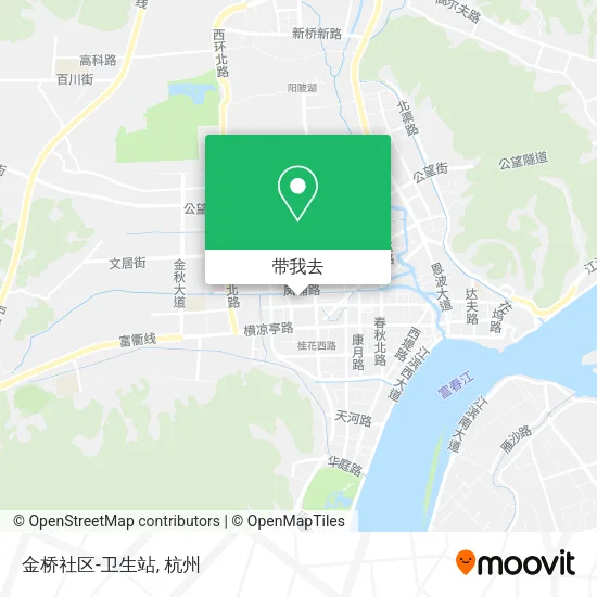 金桥社区-卫生站地图