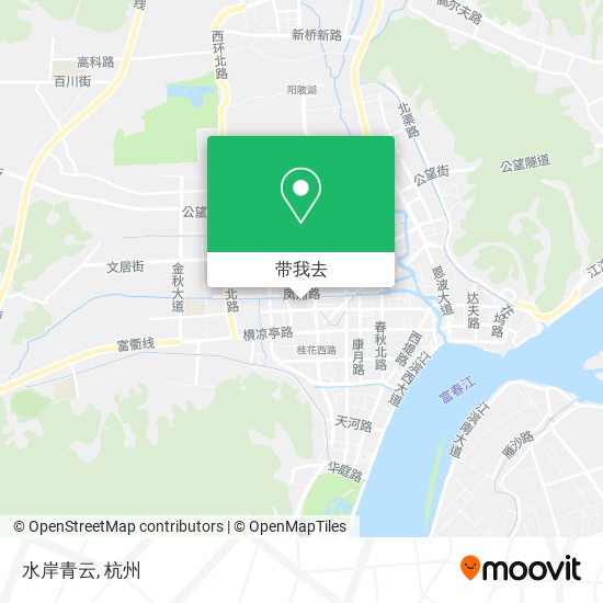 水岸青云地图