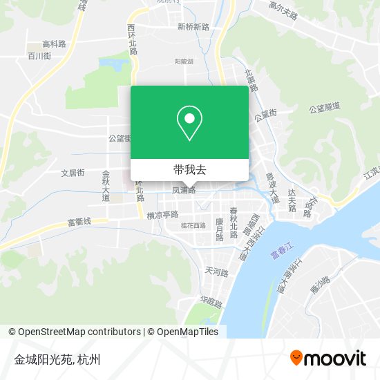金城阳光苑地图