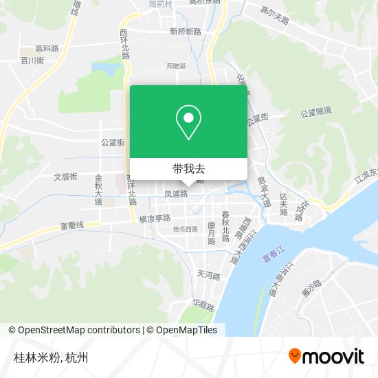 桂林米粉地图