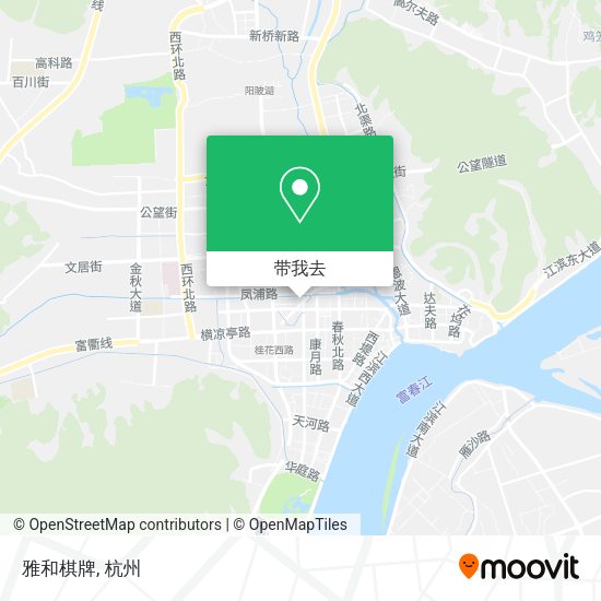 雅和棋牌地图