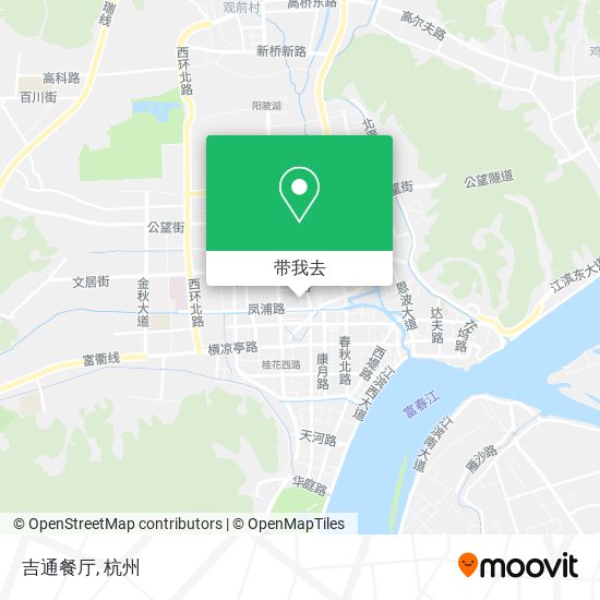 吉通餐厅地图