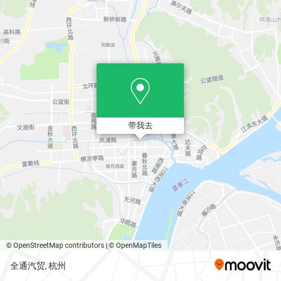 全通汽贸地图