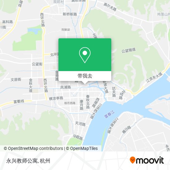 永兴教师公寓地图