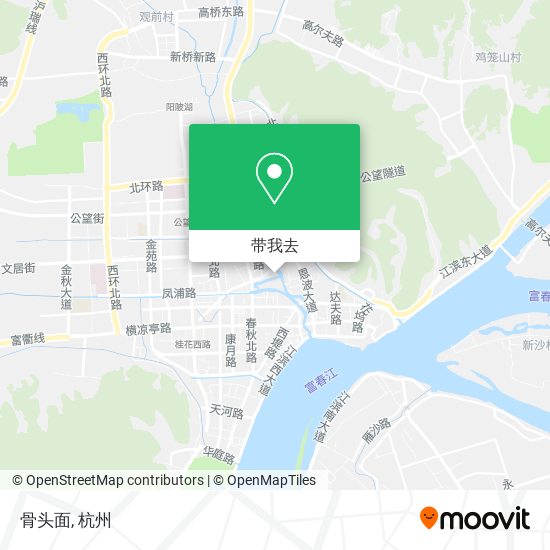 骨头面地图