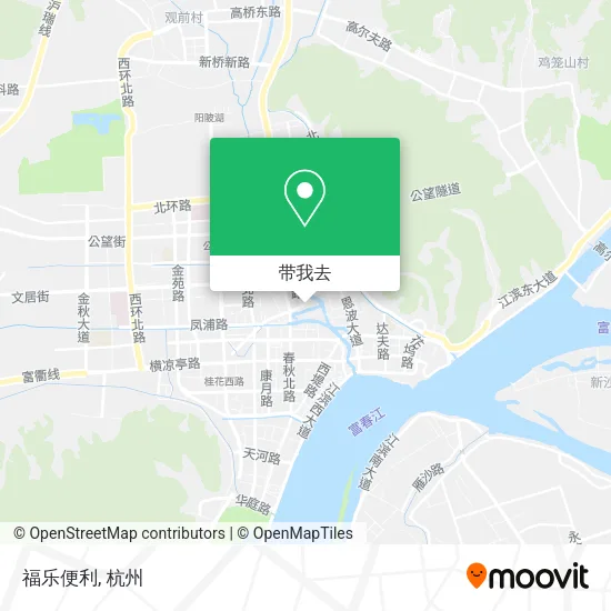 福乐便利地图