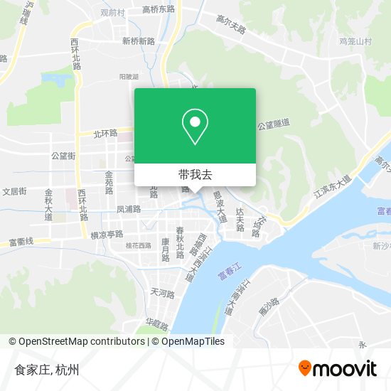 食家庄地图