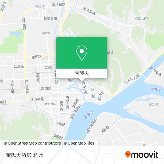 董氏大药房地图