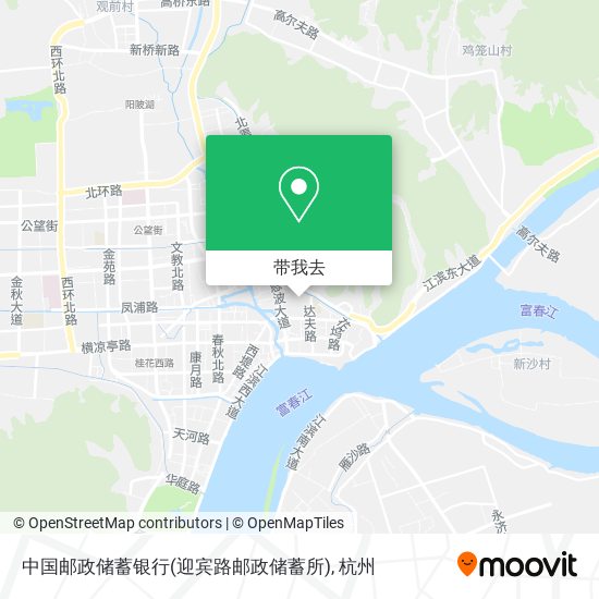 中国邮政储蓄银行(迎宾路邮政储蓄所)地图