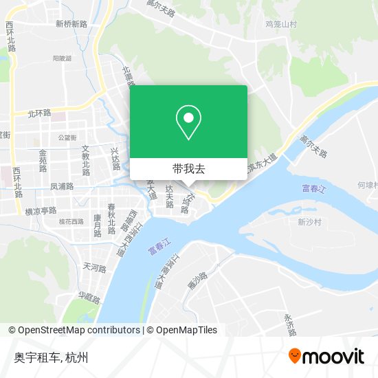 奥宇租车地图