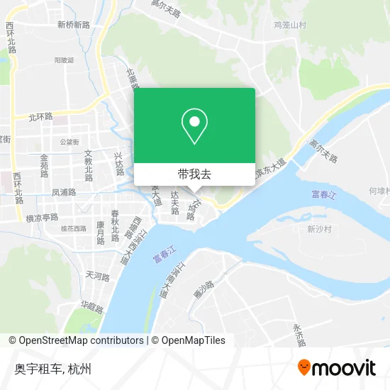 奥宇租车地图