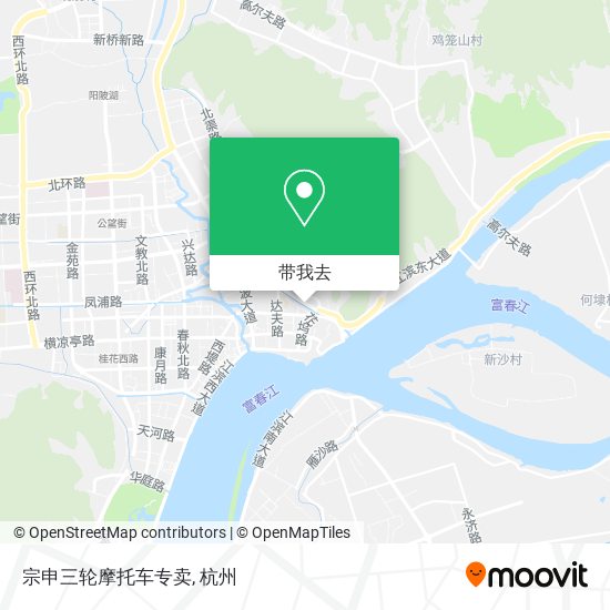 宗申三轮摩托车专卖地图