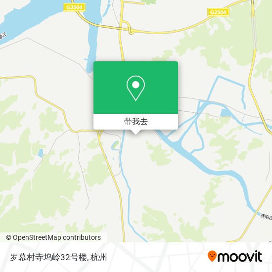 罗幕村寺坞岭32号楼地图