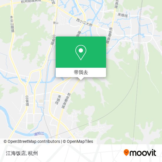 江海饭店地图