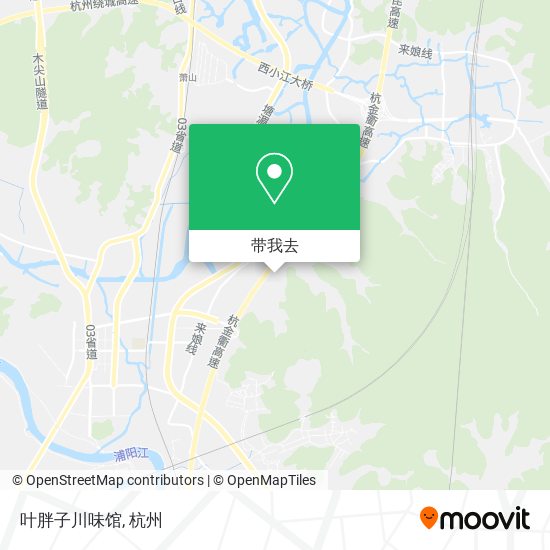 叶胖子川味馆地图