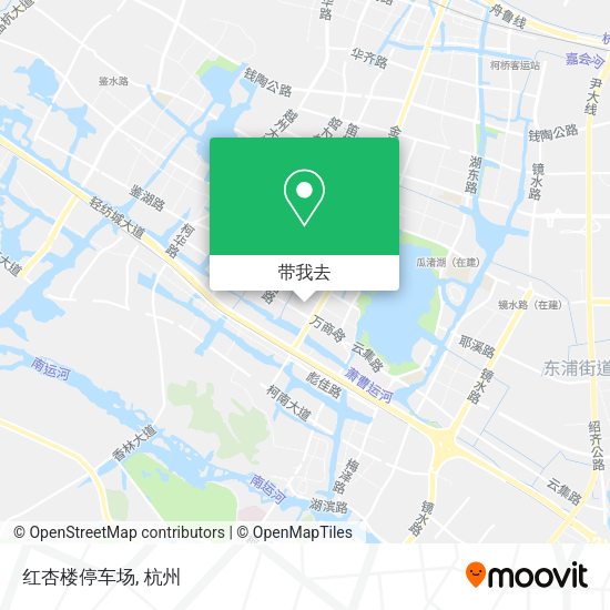 红杏楼停车场地图