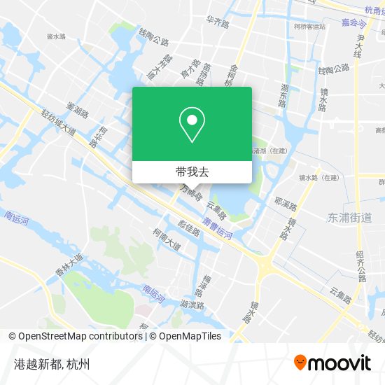 港越新都地图