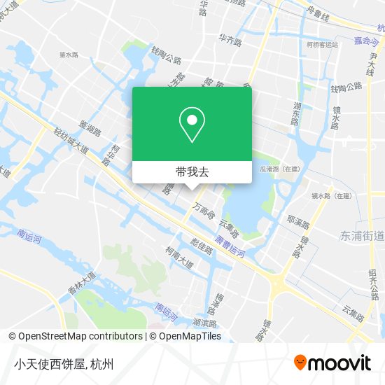 小天使西饼屋地图