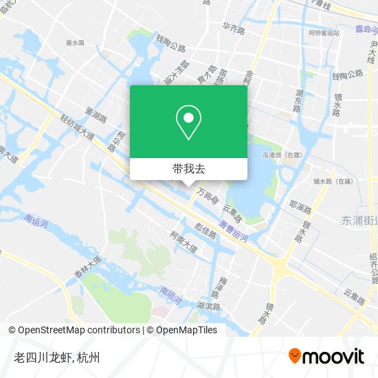 老四川龙虾地图