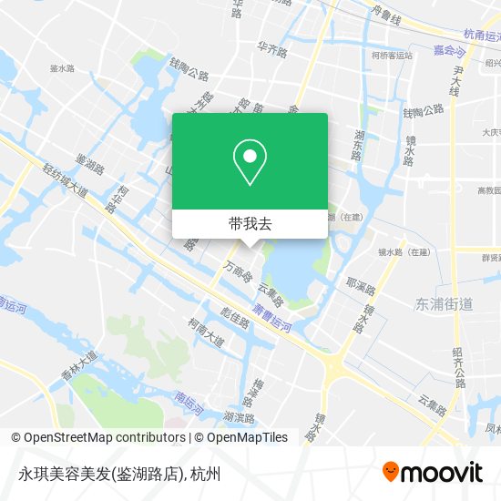 永琪美容美发(鉴湖路店)地图