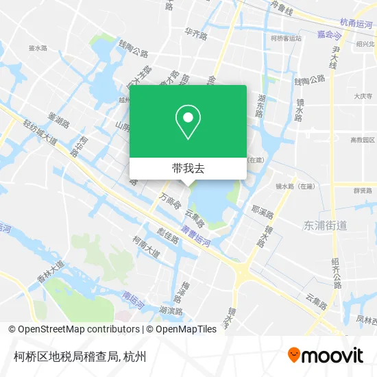 柯桥区地税局稽查局地图