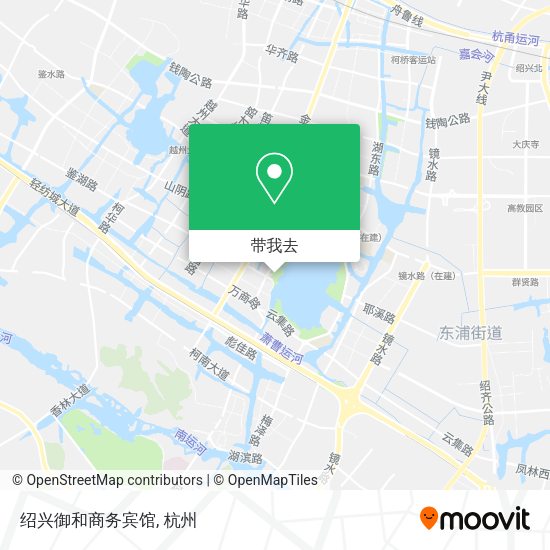 绍兴御和商务宾馆地图