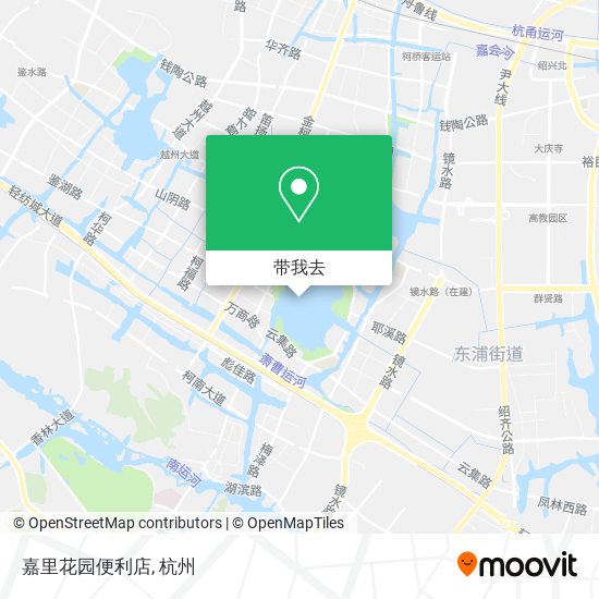 嘉里花园便利店地图