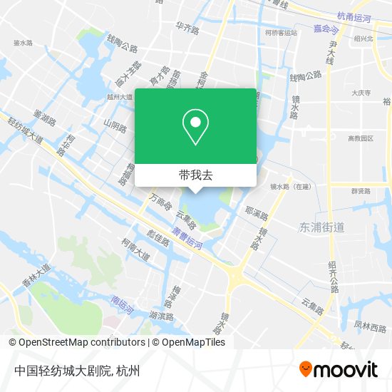 中国轻纺城大剧院地图