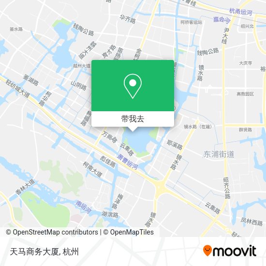 天马商务大厦地图