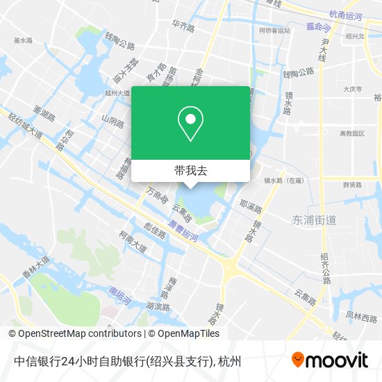 中信银行24小时自助银行(绍兴县支行)地图