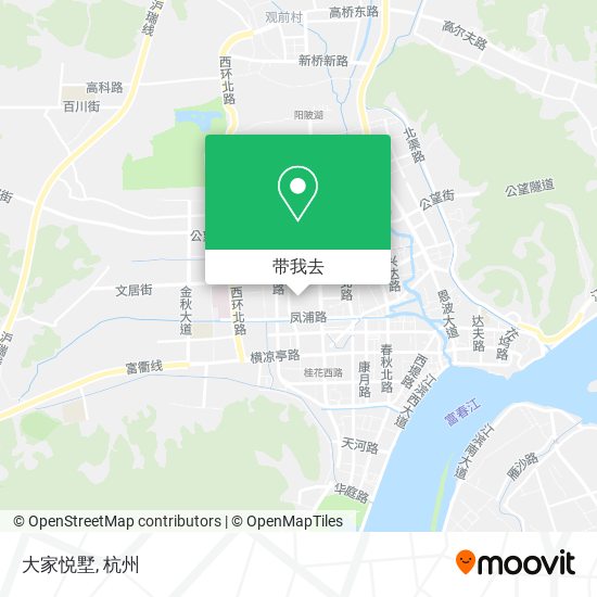 大家悦墅地图