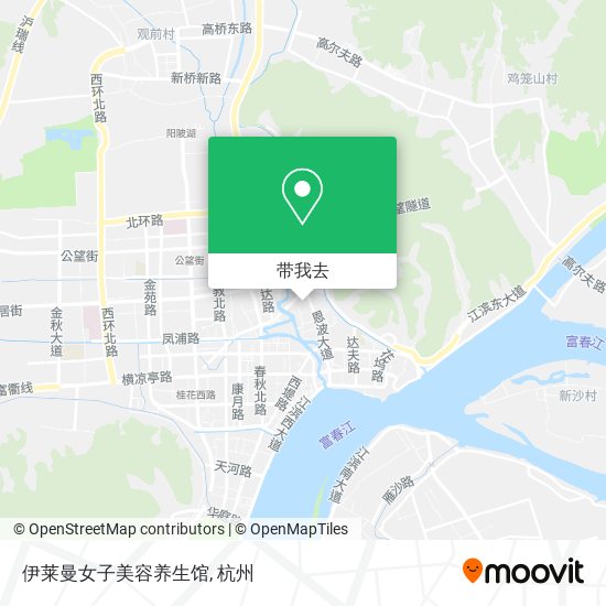 伊莱曼女子美容养生馆地图