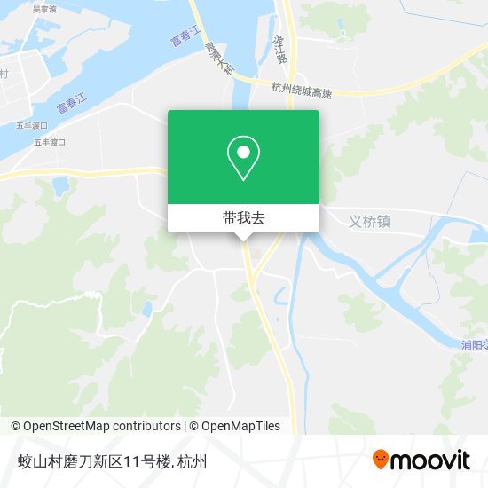 蛟山村磨刀新区11号楼地图