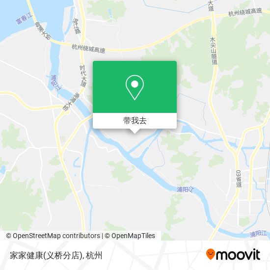 家家健康(义桥分店)地图