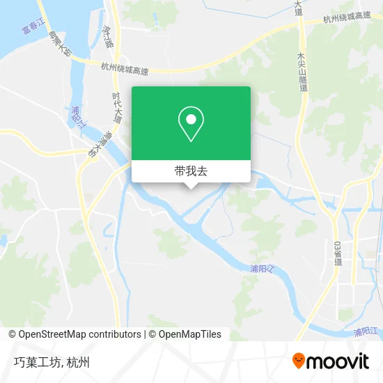 巧菓工坊地图