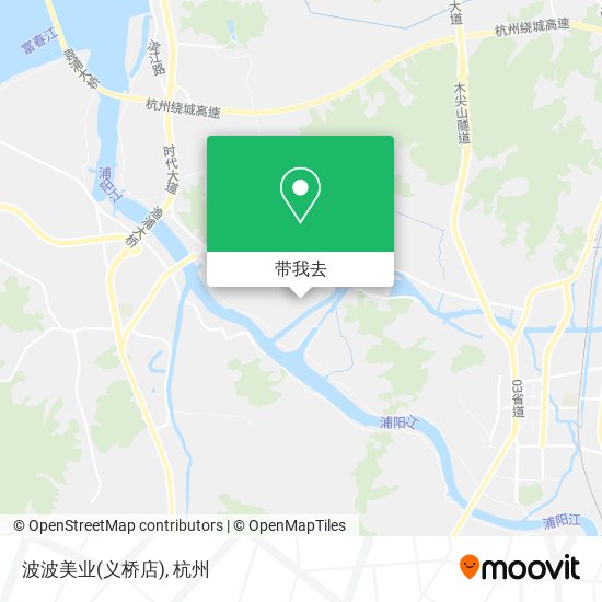 波波美业(义桥店)地图