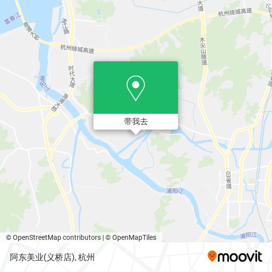 阿东美业(义桥店)地图