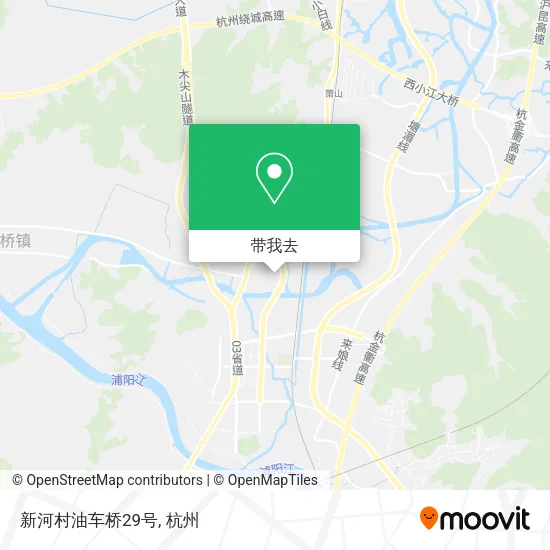 新河村油车桥29号地图
