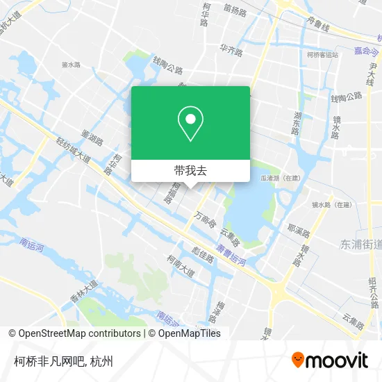 柯桥非凡网吧地图
