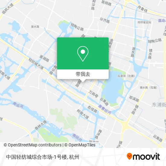 中国轻纺城综合市场-1号楼地图