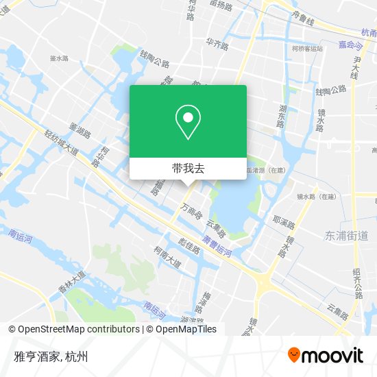 雅亨酒家地图