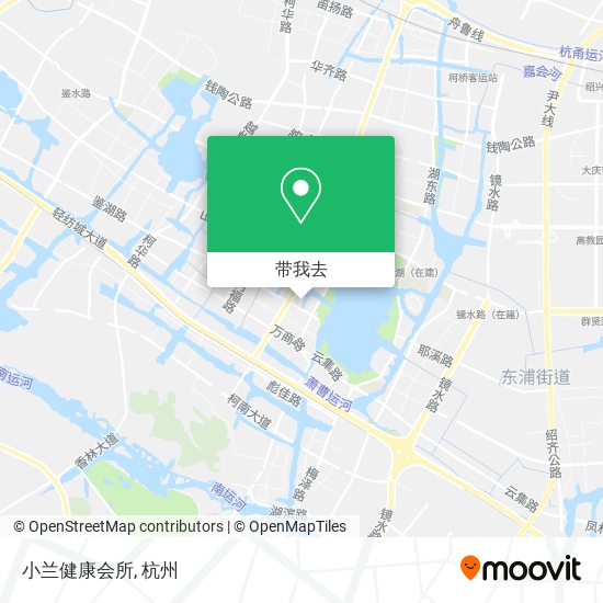 小兰健康会所地图