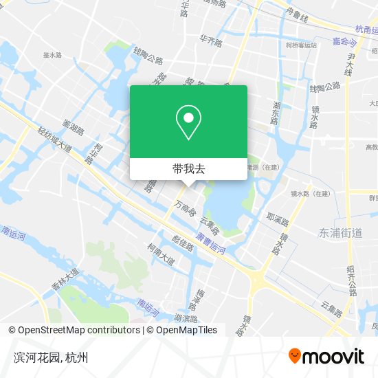 滨河花园地图