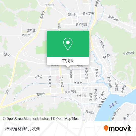 坤诚建材商行地图