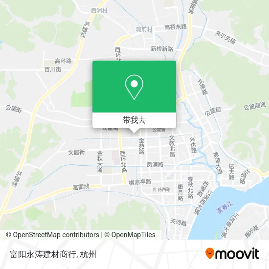 富阳永涛建材商行地图