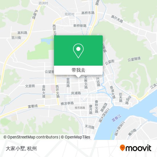 大家小墅地图