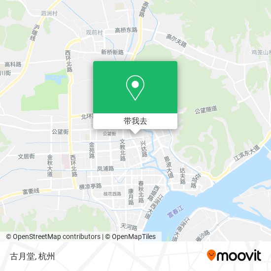 古月堂地图