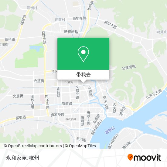 永和家苑地图