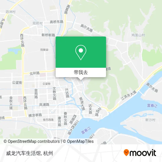 威龙汽车生活馆地图
