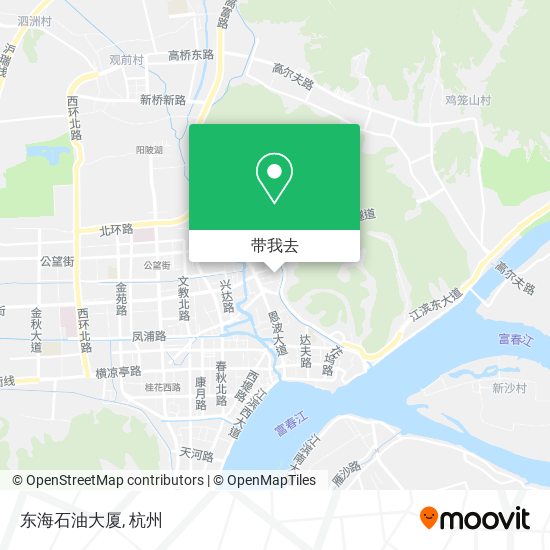 东海石油大厦地图